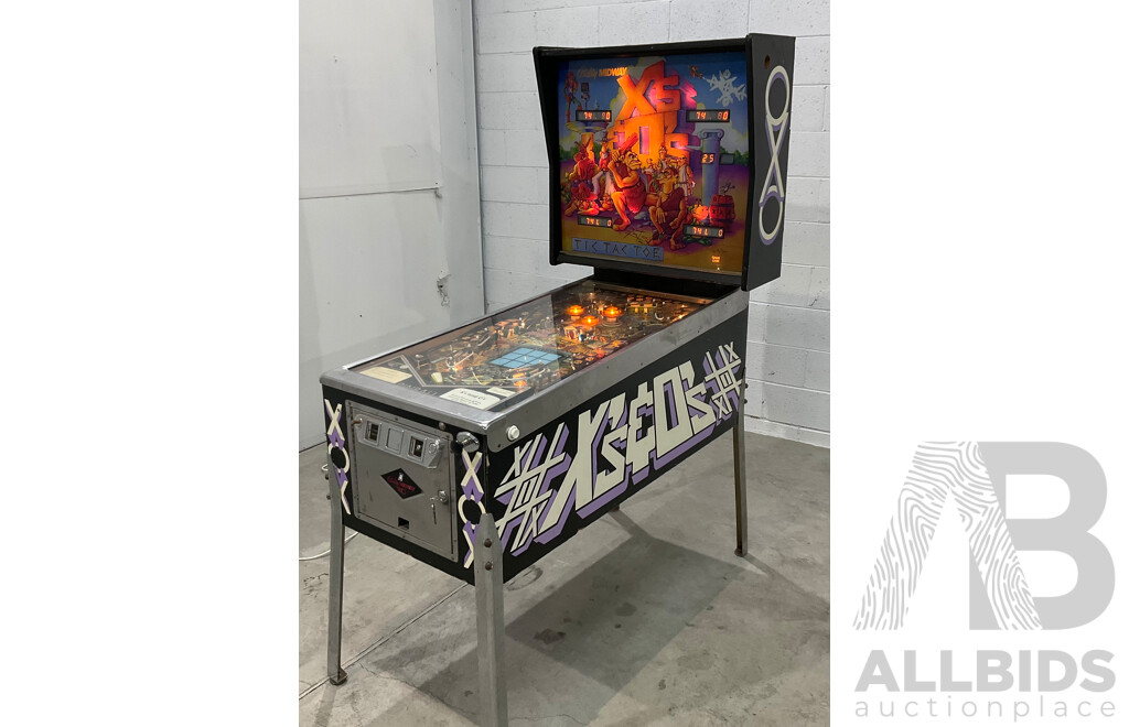 X's & O's by Bally  Pinball Machine