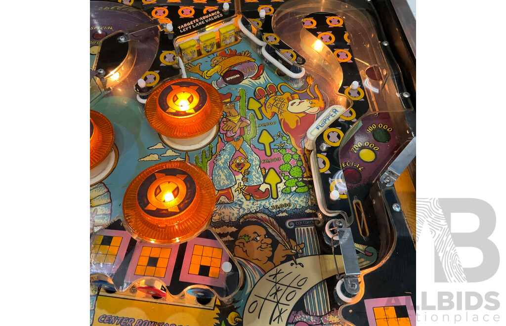 X's & O's by Bally  Pinball Machine