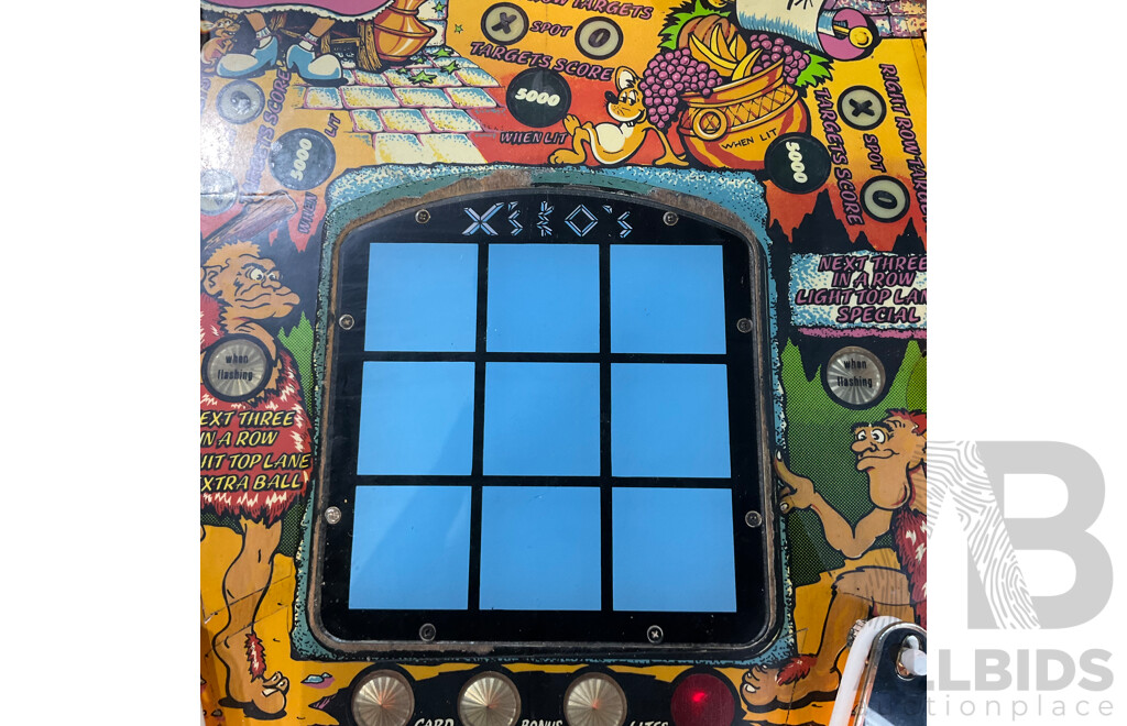 X's & O's by Bally  Pinball Machine
