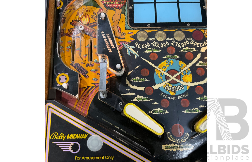 X's & O's by Bally  Pinball Machine