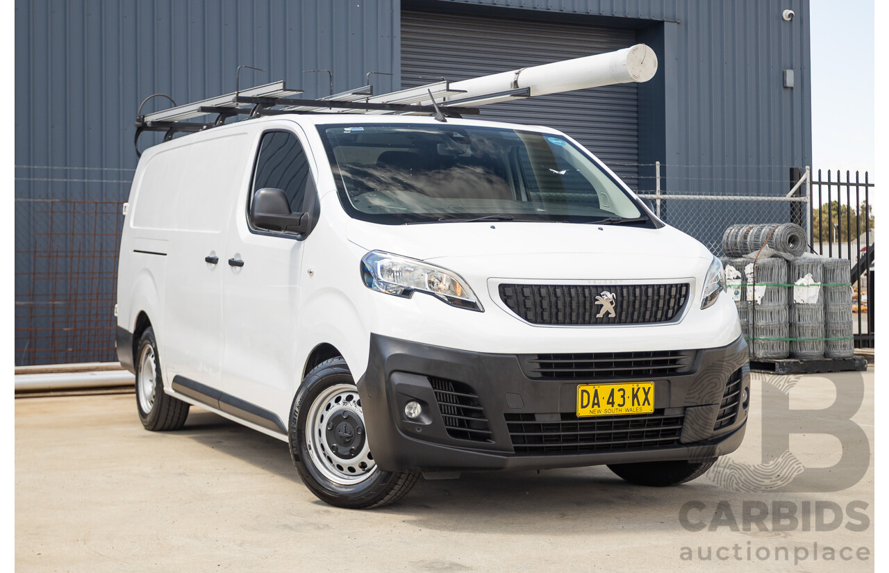 1/2020 Peugeot Expert 180 HDI LWB K0 MY20 3d Van Bianca White Turbo Diesel 2.0L