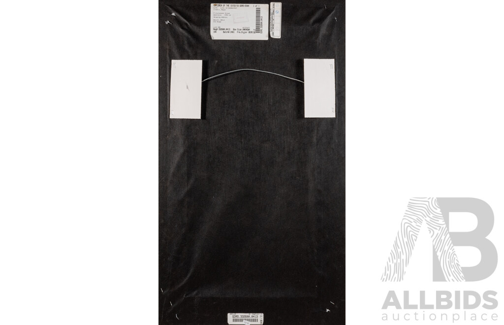 Emile Bellet, (20th Century, French, 1941-),  Ete Rouge, Limited Edition Colour Giclee Print, 94 x 54 cm (frame)