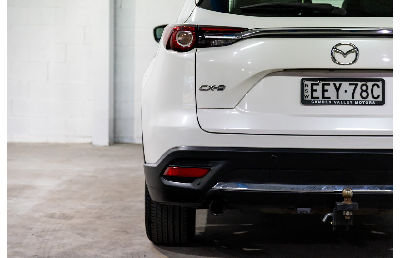 10/2016 Mazda CX-9 GT (FWD) MY16 4d Wagon Snowflake White Pearl Turbo 2.5L