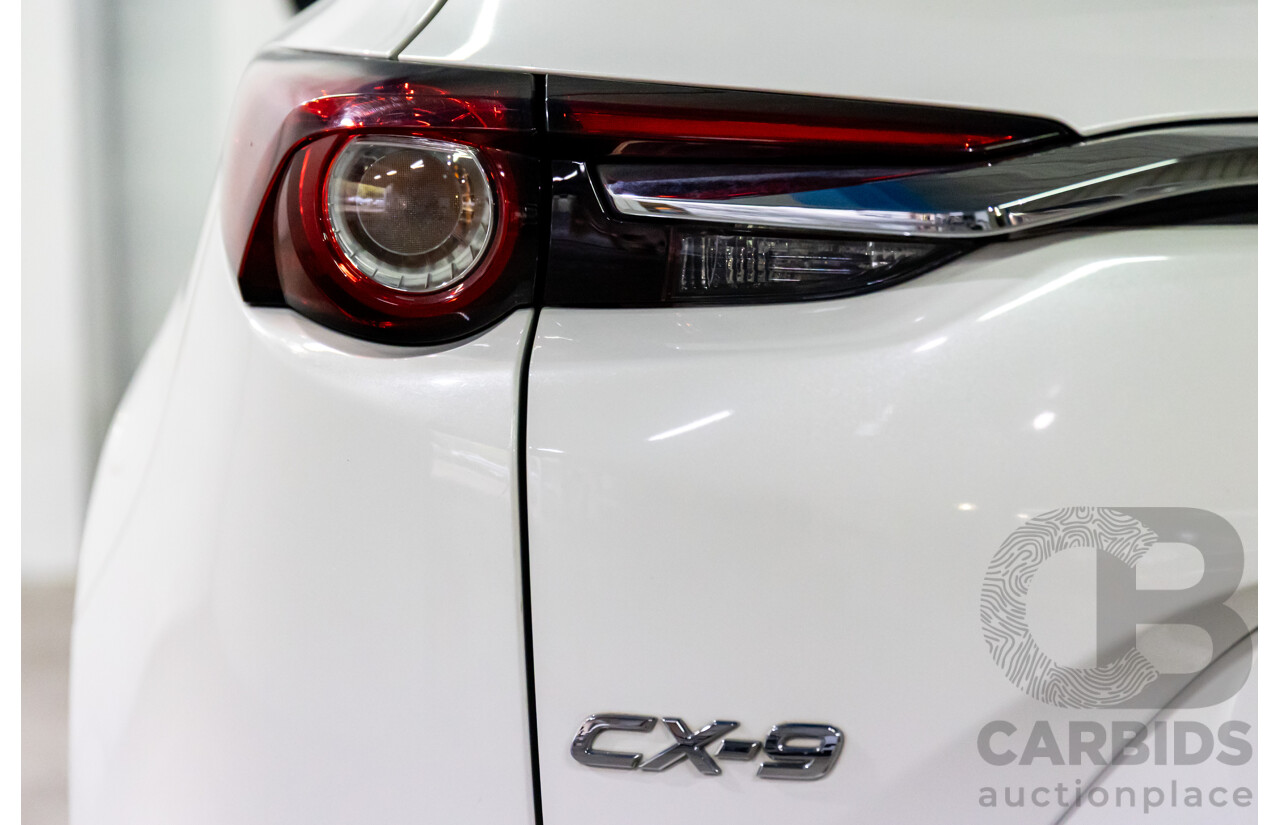 10/2016 Mazda CX-9 GT (FWD) MY16 4d Wagon Snowflake White Pearl Turbo 2.5L