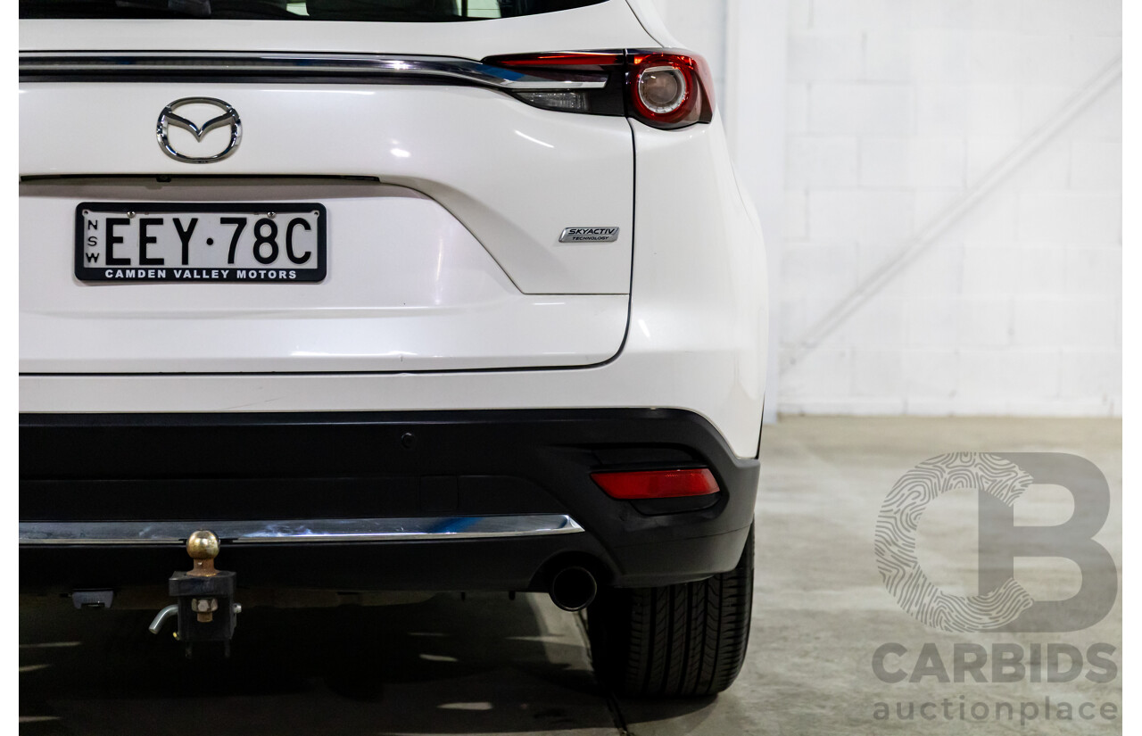 10/2016 Mazda CX-9 GT (FWD) MY16 4d Wagon Snowflake White Pearl Turbo 2.5L