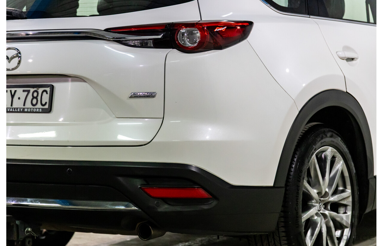 10/2016 Mazda CX-9 GT (FWD) MY16 4d Wagon Snowflake White Pearl Turbo 2.5L