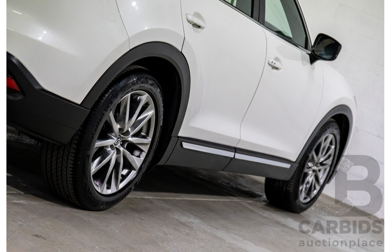 10/2016 Mazda CX-9 GT (FWD) MY16 4d Wagon Snowflake White Pearl Turbo 2.5L