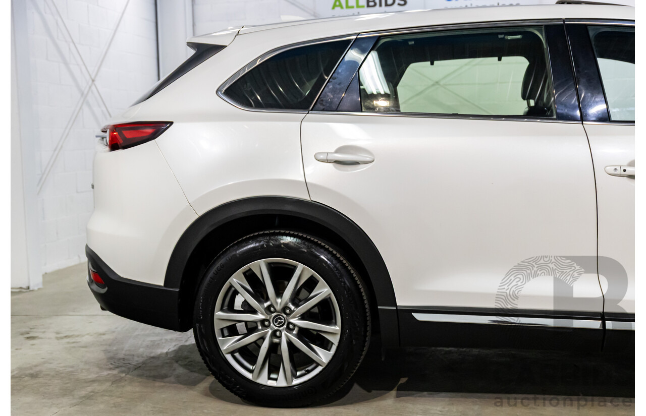10/2016 Mazda CX-9 GT (FWD) MY16 4d Wagon Snowflake White Pearl Turbo 2.5L
