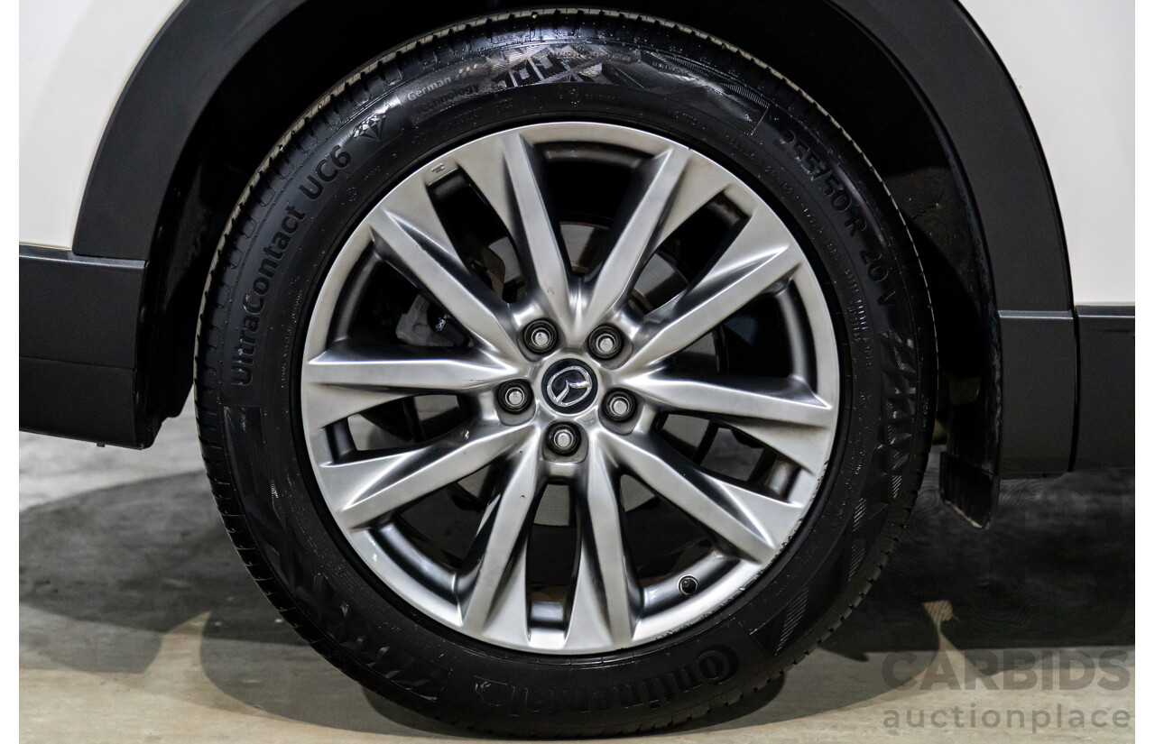 10/2016 Mazda CX-9 GT (FWD) MY16 4d Wagon Snowflake White Pearl Turbo 2.5L