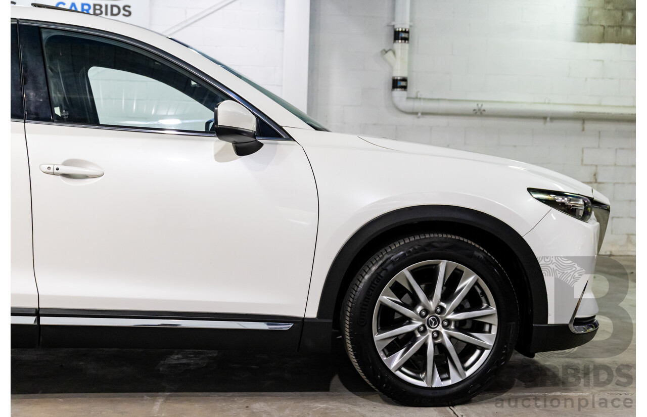 10/2016 Mazda CX-9 GT (FWD) MY16 4d Wagon Snowflake White Pearl Turbo 2.5L