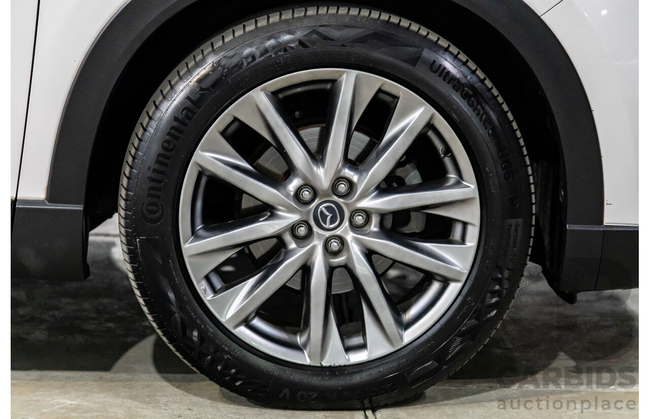 10/2016 Mazda CX-9 GT (FWD) MY16 4d Wagon Snowflake White Pearl Turbo 2.5L