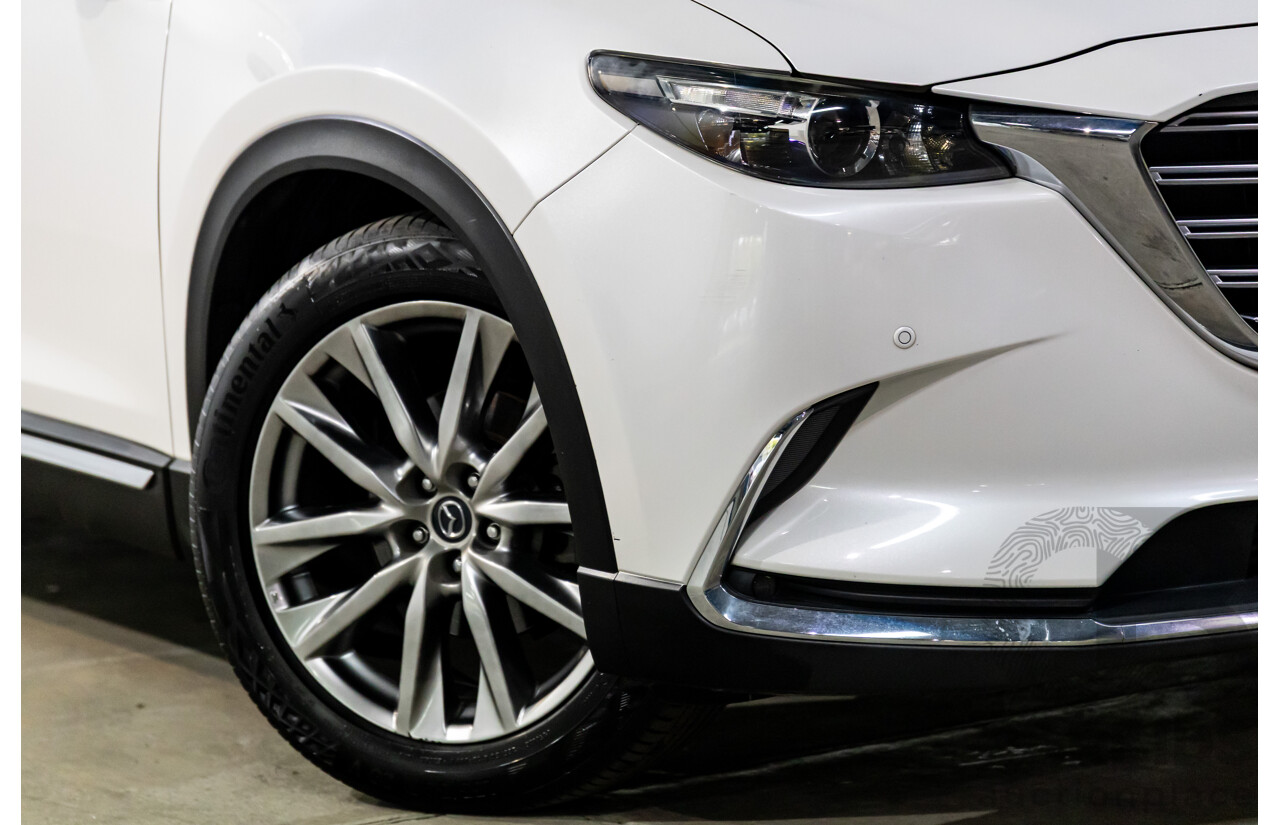 10/2016 Mazda CX-9 GT (FWD) MY16 4d Wagon Snowflake White Pearl Turbo 2.5L