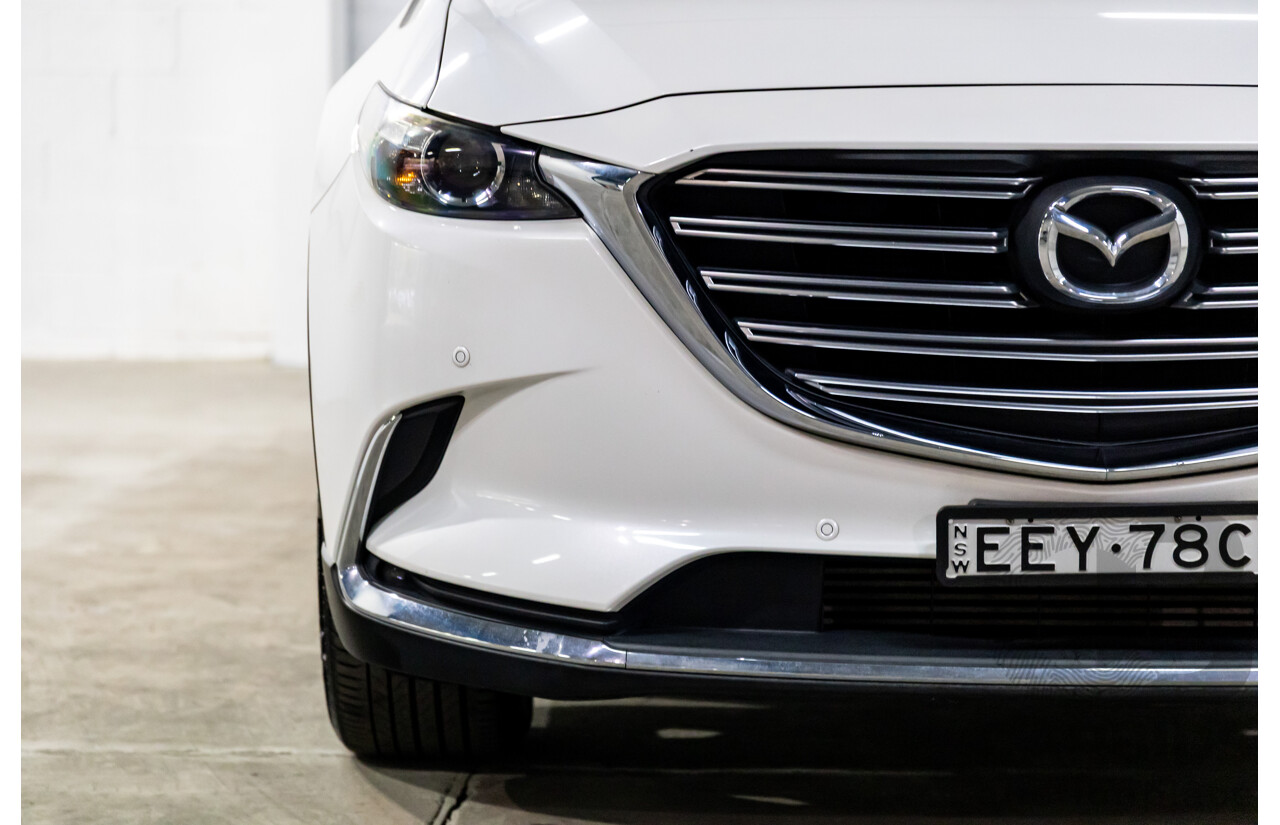 10/2016 Mazda CX-9 GT (FWD) MY16 4d Wagon Snowflake White Pearl Turbo 2.5L