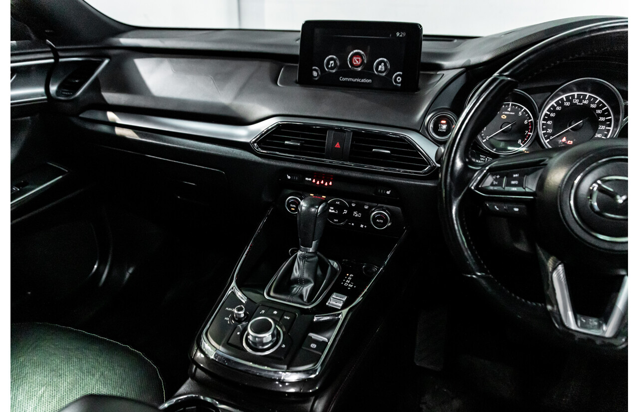 10/2016 Mazda CX-9 GT (FWD) MY16 4d Wagon Snowflake White Pearl Turbo 2.5L