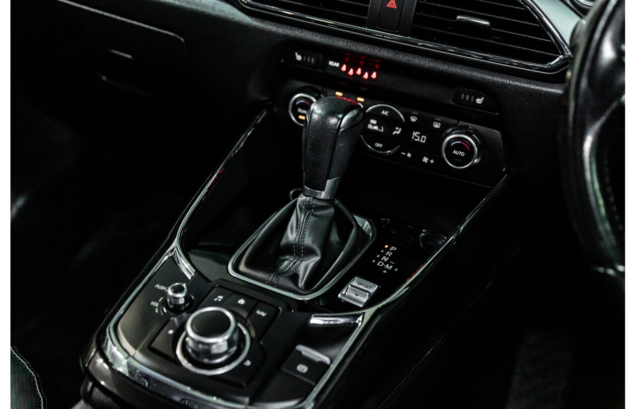 10/2016 Mazda CX-9 GT (FWD) MY16 4d Wagon Snowflake White Pearl Turbo 2.5L