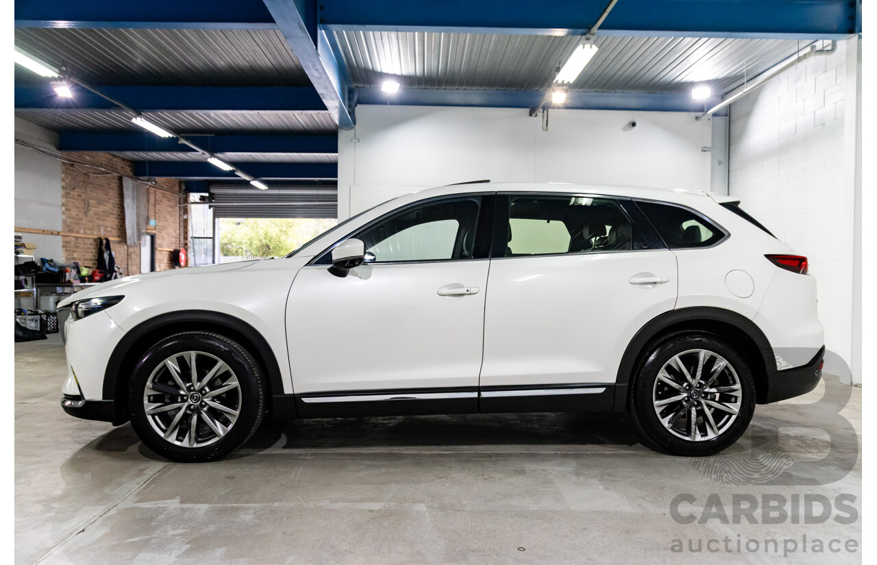 10/2016 Mazda CX-9 GT (FWD) MY16 4d Wagon Snowflake White Pearl Turbo 2.5L