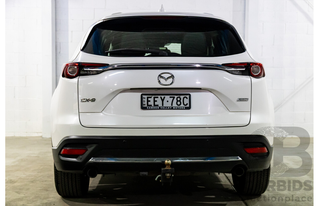 10/2016 Mazda CX-9 GT (FWD) MY16 4d Wagon Snowflake White Pearl Turbo 2.5L