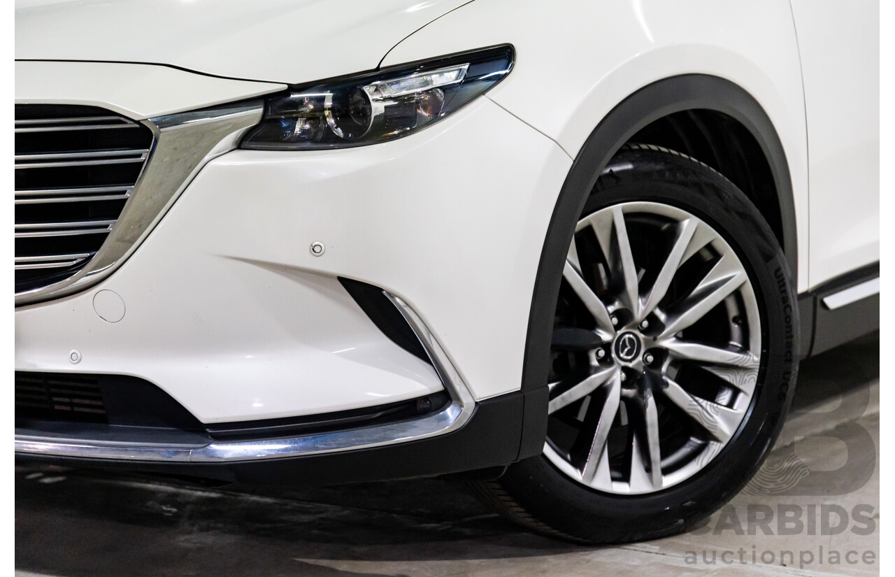 10/2016 Mazda CX-9 GT (FWD) MY16 4d Wagon Snowflake White Pearl Turbo 2.5L
