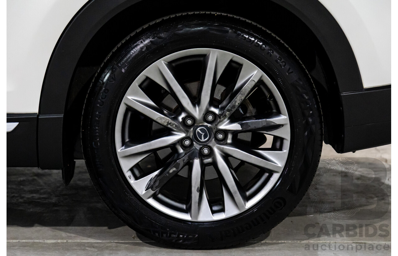 10/2016 Mazda CX-9 GT (FWD) MY16 4d Wagon Snowflake White Pearl Turbo 2.5L