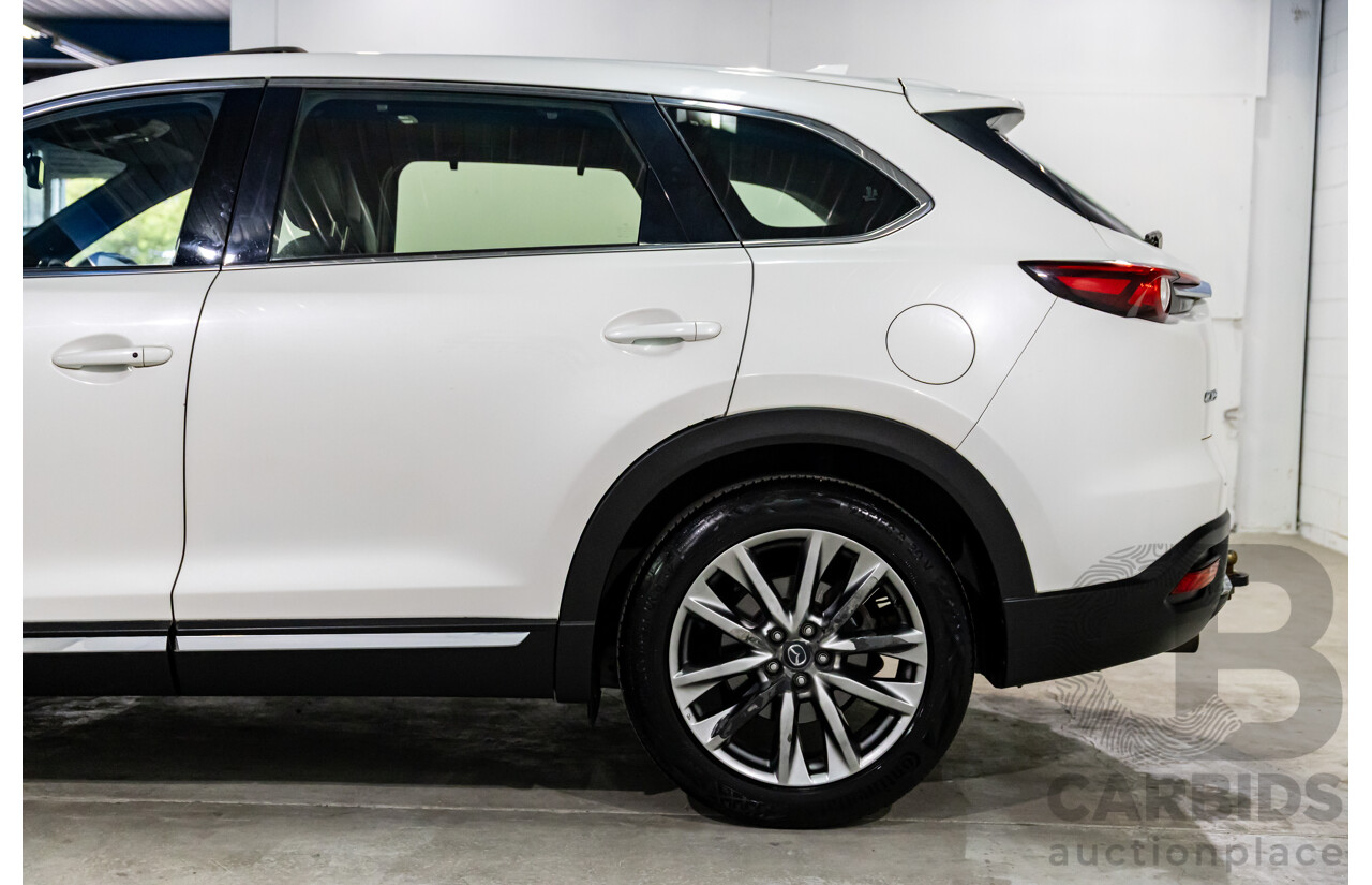 10/2016 Mazda CX-9 GT (FWD) MY16 4d Wagon Snowflake White Pearl Turbo 2.5L