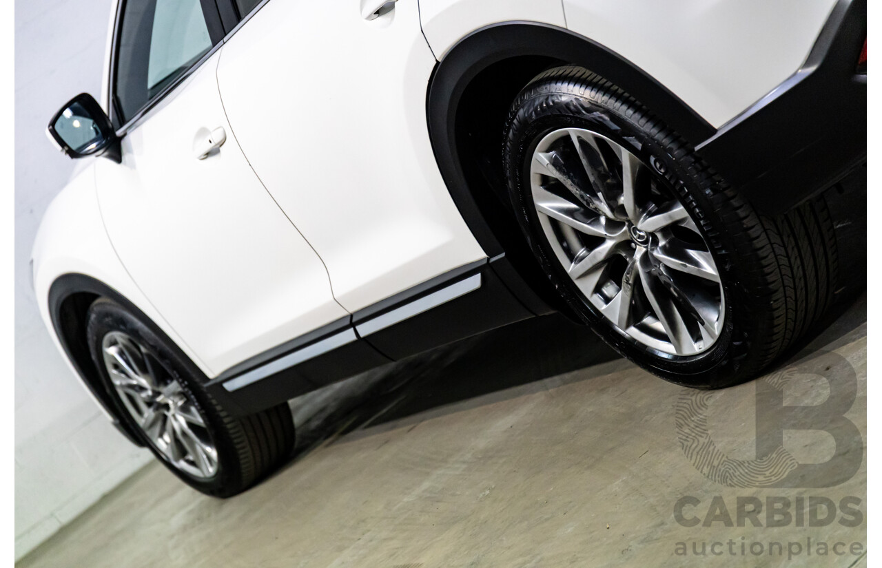 10/2016 Mazda CX-9 GT (FWD) MY16 4d Wagon Snowflake White Pearl Turbo 2.5L