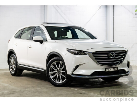 10/2016 Mazda CX-9 GT (FWD) MY16 4d Wagon Snowflake White Pearl Turbo 2.5L 10/2016 Mazda CX-9 GT (FWD) MY16 4d Wagon Snowflake White Pearl Turbo 2.5L