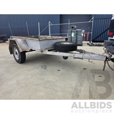 1985 6x4 Home-Built Goods Trailer 1985 6x4 Home-Built Goods Trailer