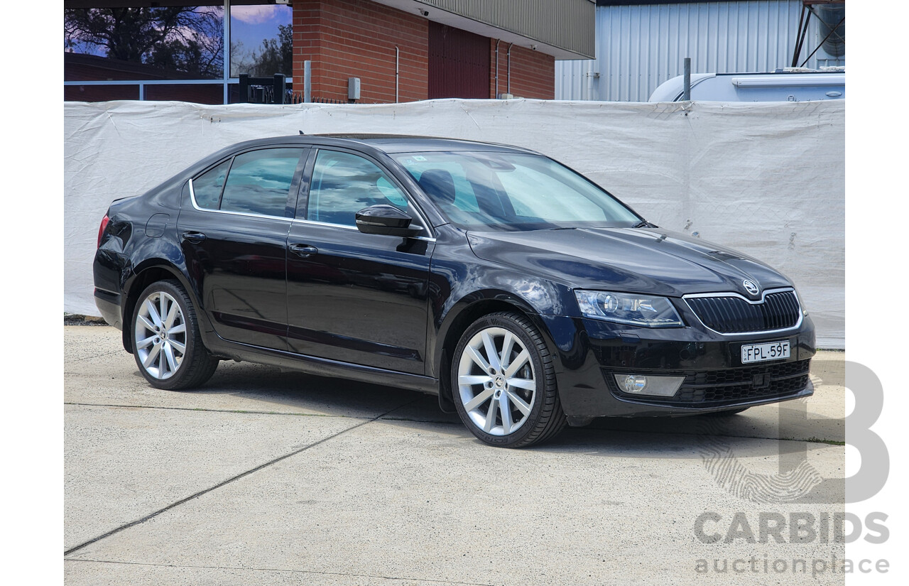 3/2017 Skoda Octavia 110 TSI Style NE MY16 5d Hatchback Black 1.4L