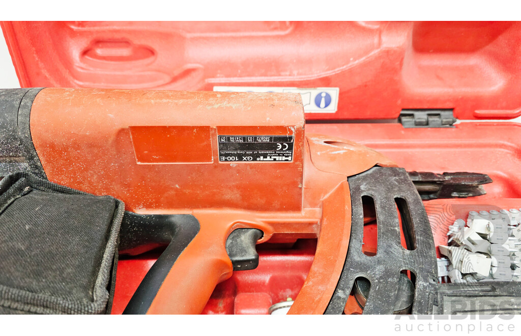 Hilti (GX-100-E) Nailer with Hard Case