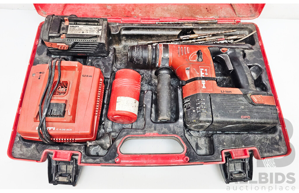 Hilti (TE 6-A)  Cordless Rotary Hammer