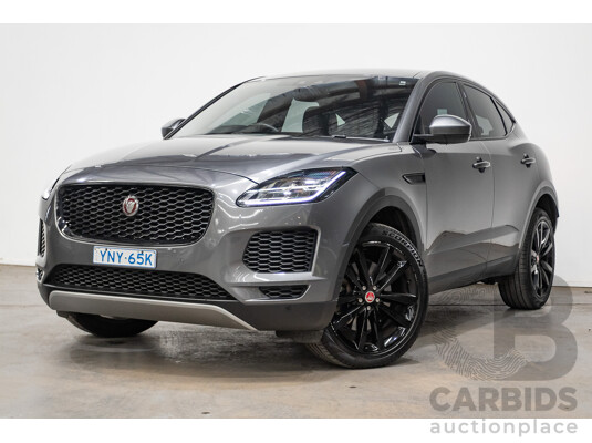 06/2019 Jaguar E-Pace P200 SE (AWD) (147kW) X540 MY19 4D Wagon Grey Turbo 2.0L 06/2019 Jaguar E-Pace P200 SE (AWD) (147kW) X540 MY19 4D Wagon Grey Turbo 2.0L