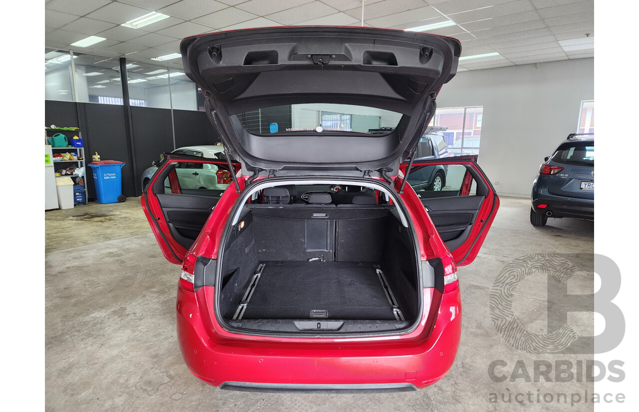 1/2015 Peugeot 308 Touring Allure T9 4d Wagon Red 1.6L
