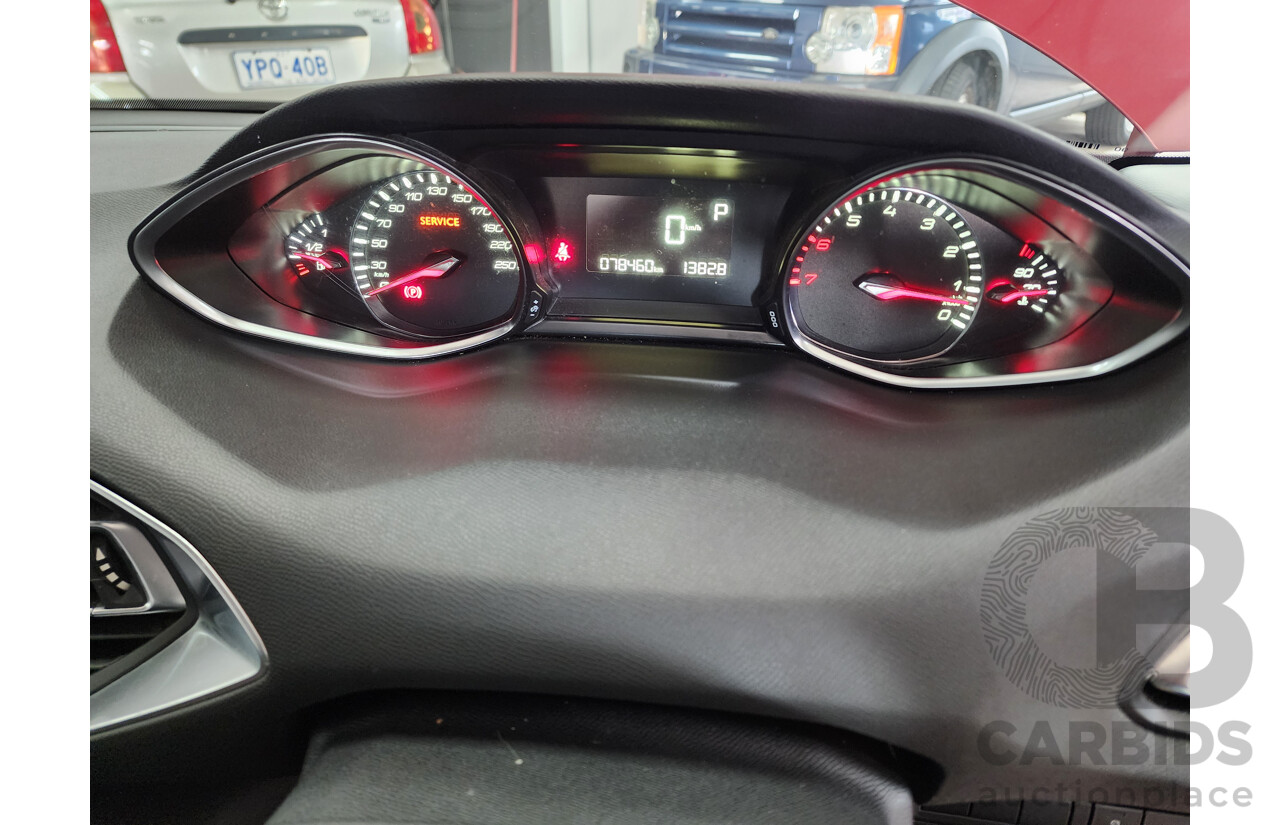 1/2015 Peugeot 308 Touring Allure T9 4d Wagon Red 1.6L