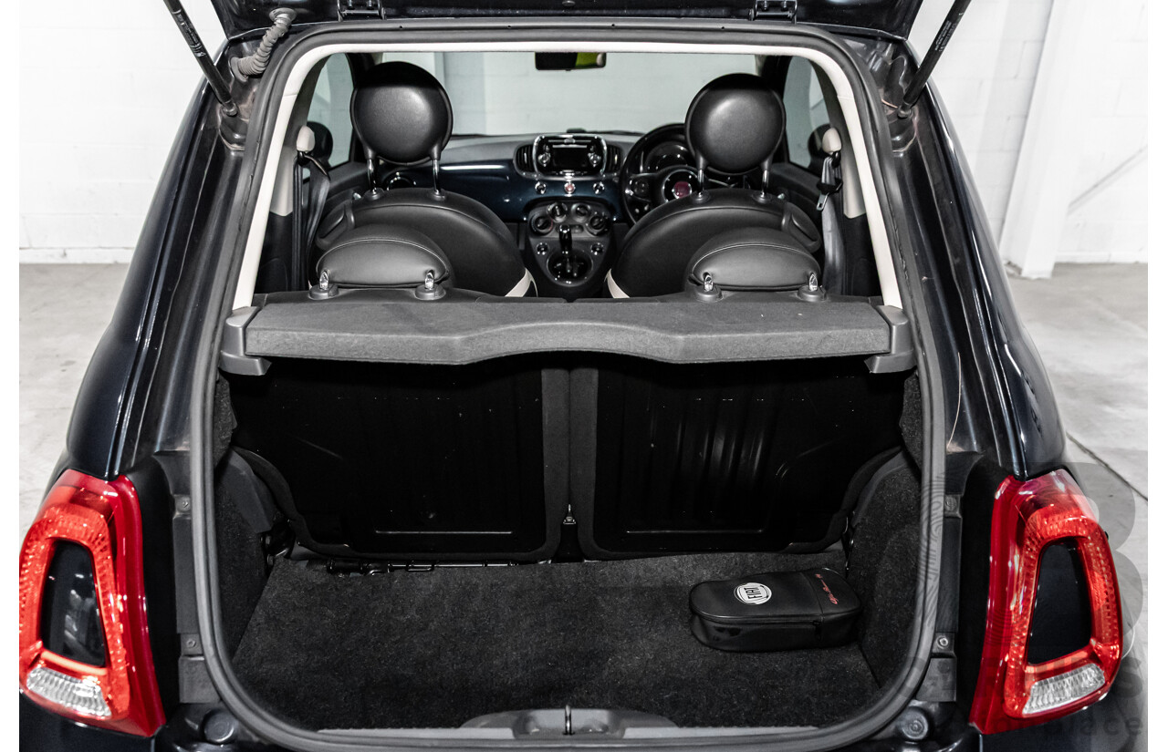 09/2016 Fiat 500 Lounge (FWD) Series 4 3d Hatchback Teal Blue Metallic 1.4L