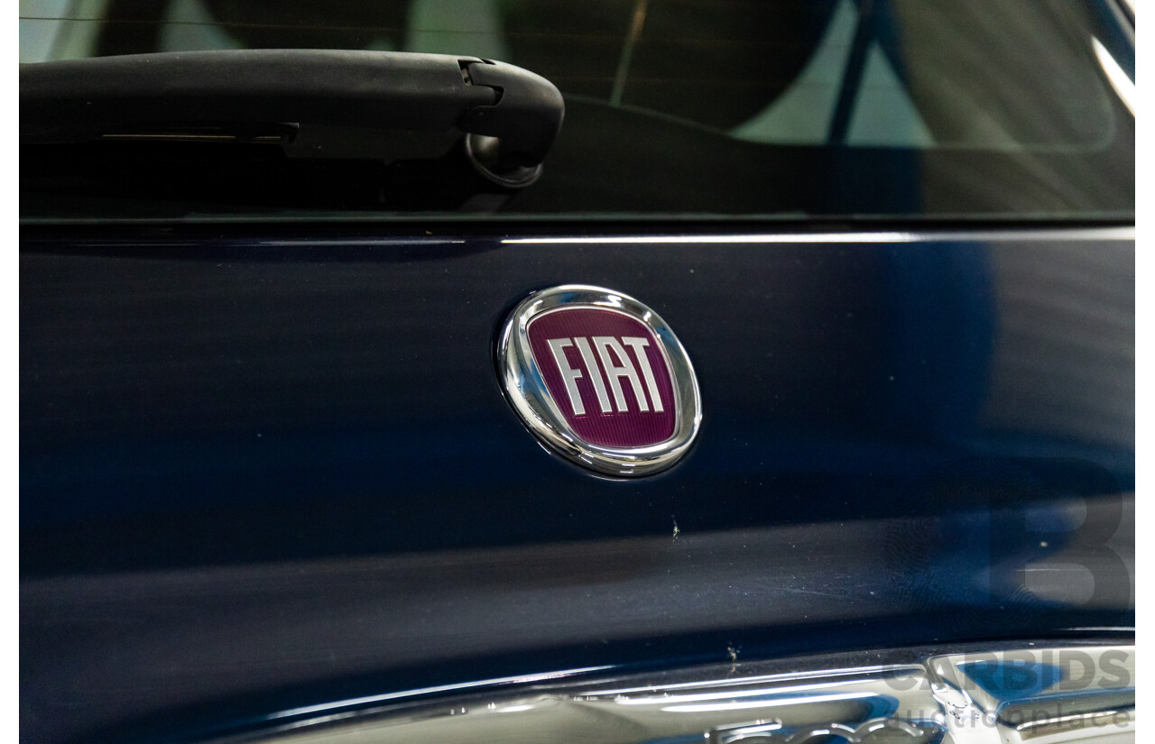 09/2016 Fiat 500 Lounge (FWD) Series 4 3d Hatchback Teal Blue Metallic 1.4L