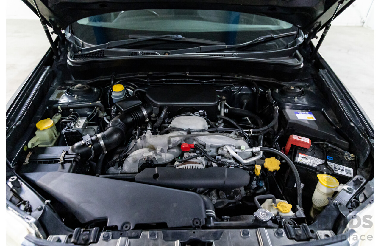 4/2010 Subaru Forester XS MY10 4d Wagon Obsidian Black Pearl 2.5L