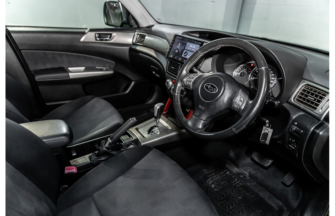 4/2010 Subaru Forester XS MY10 4d Wagon Obsidian Black Pearl 2.5L