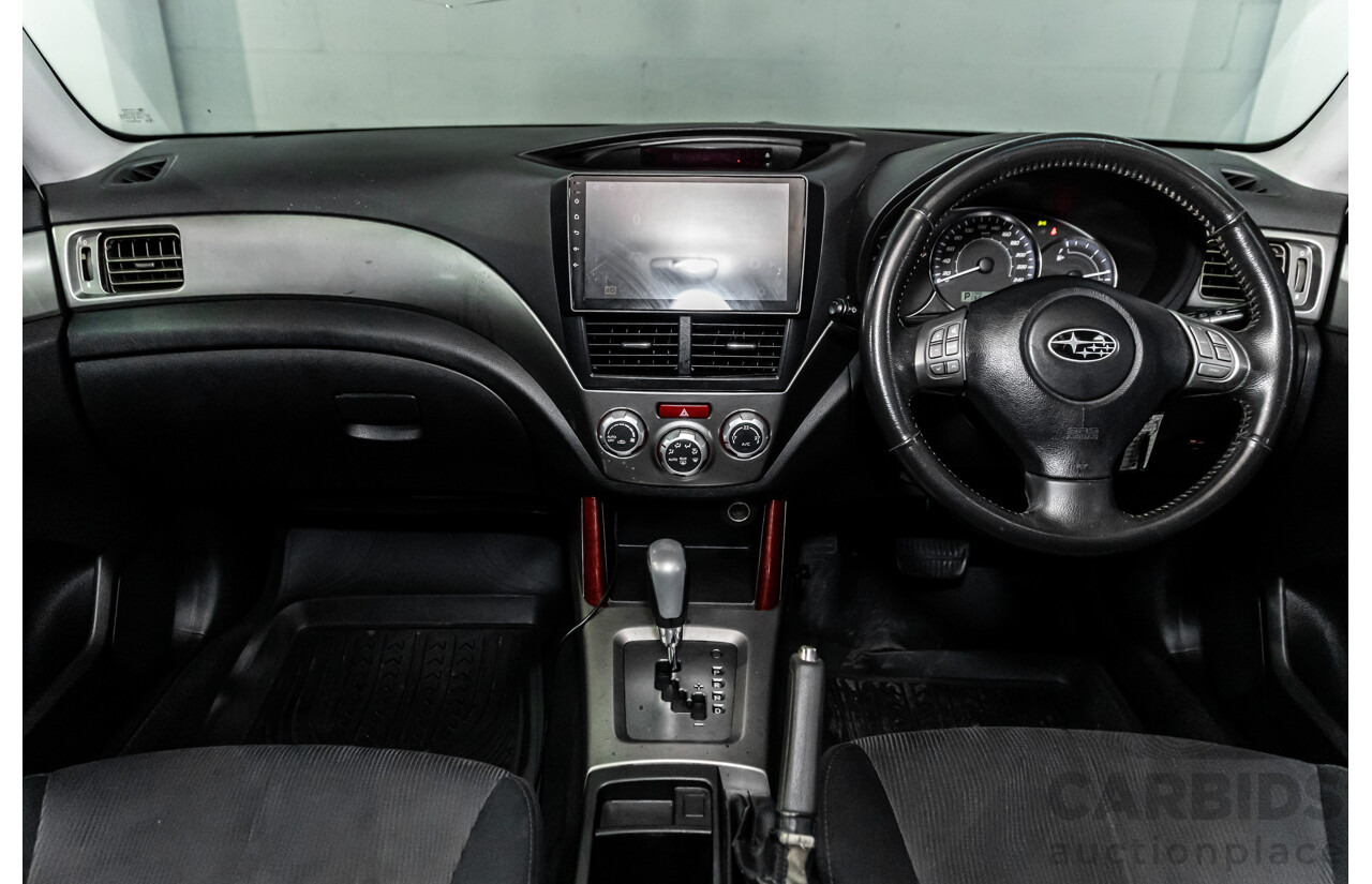 4/2010 Subaru Forester XS MY10 4d Wagon Obsidian Black Pearl 2.5L