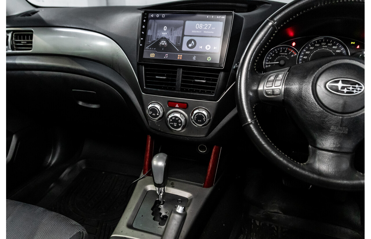 4/2010 Subaru Forester XS MY10 4d Wagon Obsidian Black Pearl 2.5L