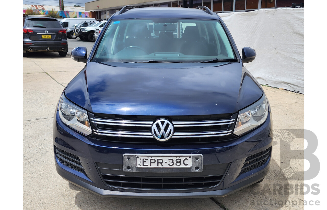 12/2011 Volkswagen Tiguan 132 TSI (4x4) 5NC MY12 4d Wagon Blue 2.0L