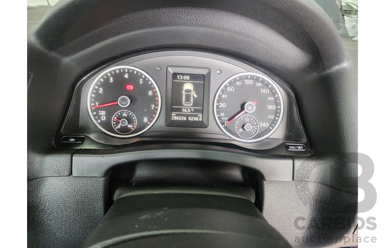 12/2011 Volkswagen Tiguan 132 TSI (4x4) 5NC MY12 4d Wagon Blue 2.0L