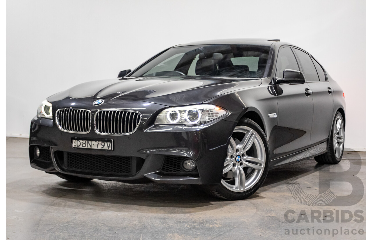 1/2013 BMW 528i F10 M-Sport Pack MY13 4d Sedan Sophisto Grey II Brilliant Effect Turbo 2.0L