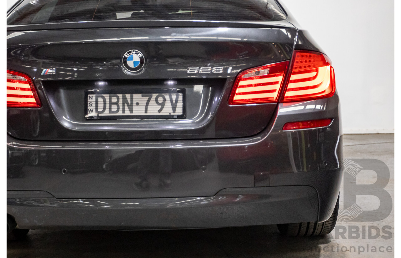 1/2013 BMW 528i F10 M-Sport Pack MY13 4d Sedan Sophisto Grey II Brilliant Effect Turbo 2.0L