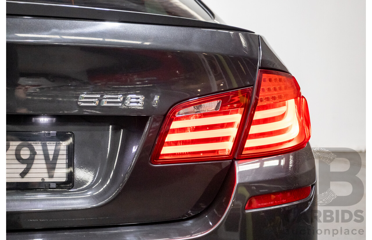 1/2013 BMW 528i F10 M-Sport Pack MY13 4d Sedan Sophisto Grey II Brilliant Effect Turbo 2.0L
