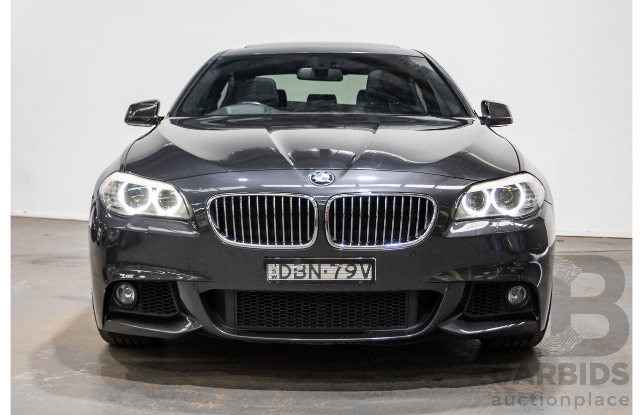 1/2013 BMW 528i F10 M-Sport Pack MY13 4d Sedan Sophisto Grey II Brilliant Effect Turbo 2.0L