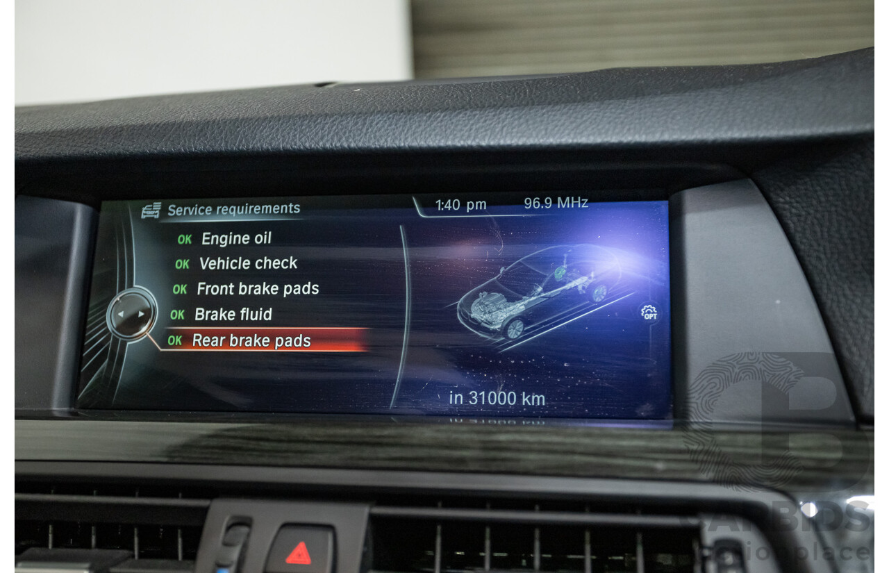 1/2013 BMW 528i F10 M-Sport Pack MY13 4d Sedan Sophisto Grey II Brilliant Effect Turbo 2.0L
