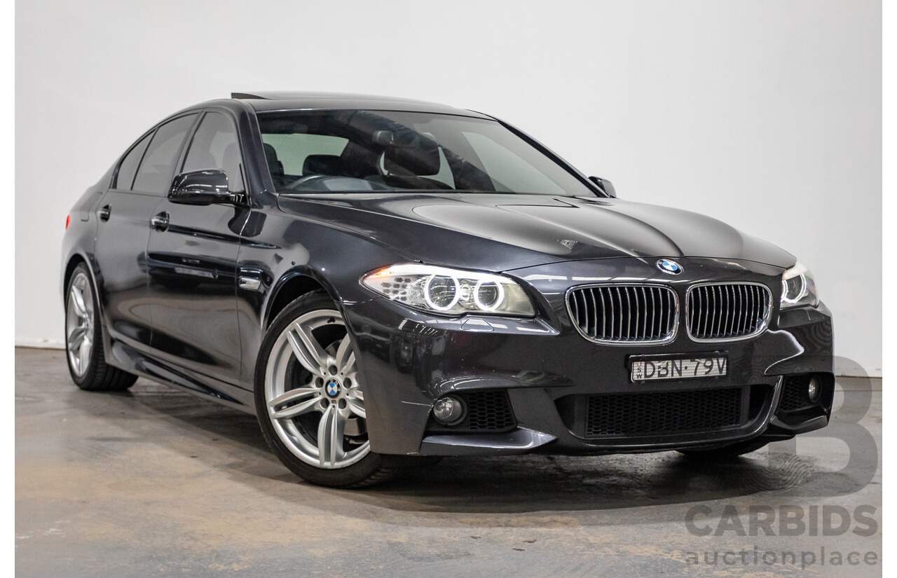 1/2013 BMW 528i F10 M-Sport Pack MY13 4d Sedan Sophisto Grey II Brilliant Effect Turbo 2.0L