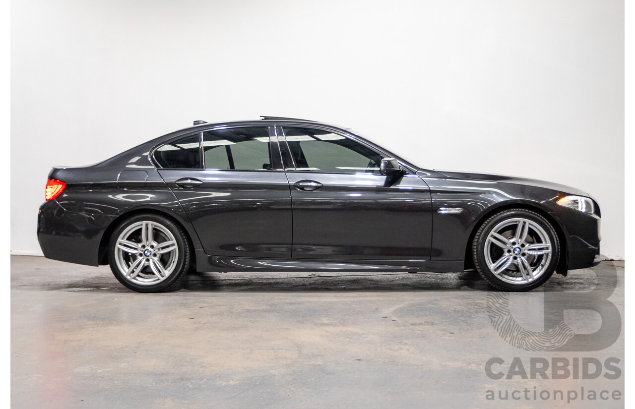 1/2013 BMW 528i F10 M-Sport Pack MY13 4d Sedan Sophisto Grey II Brilliant Effect Turbo 2.0L