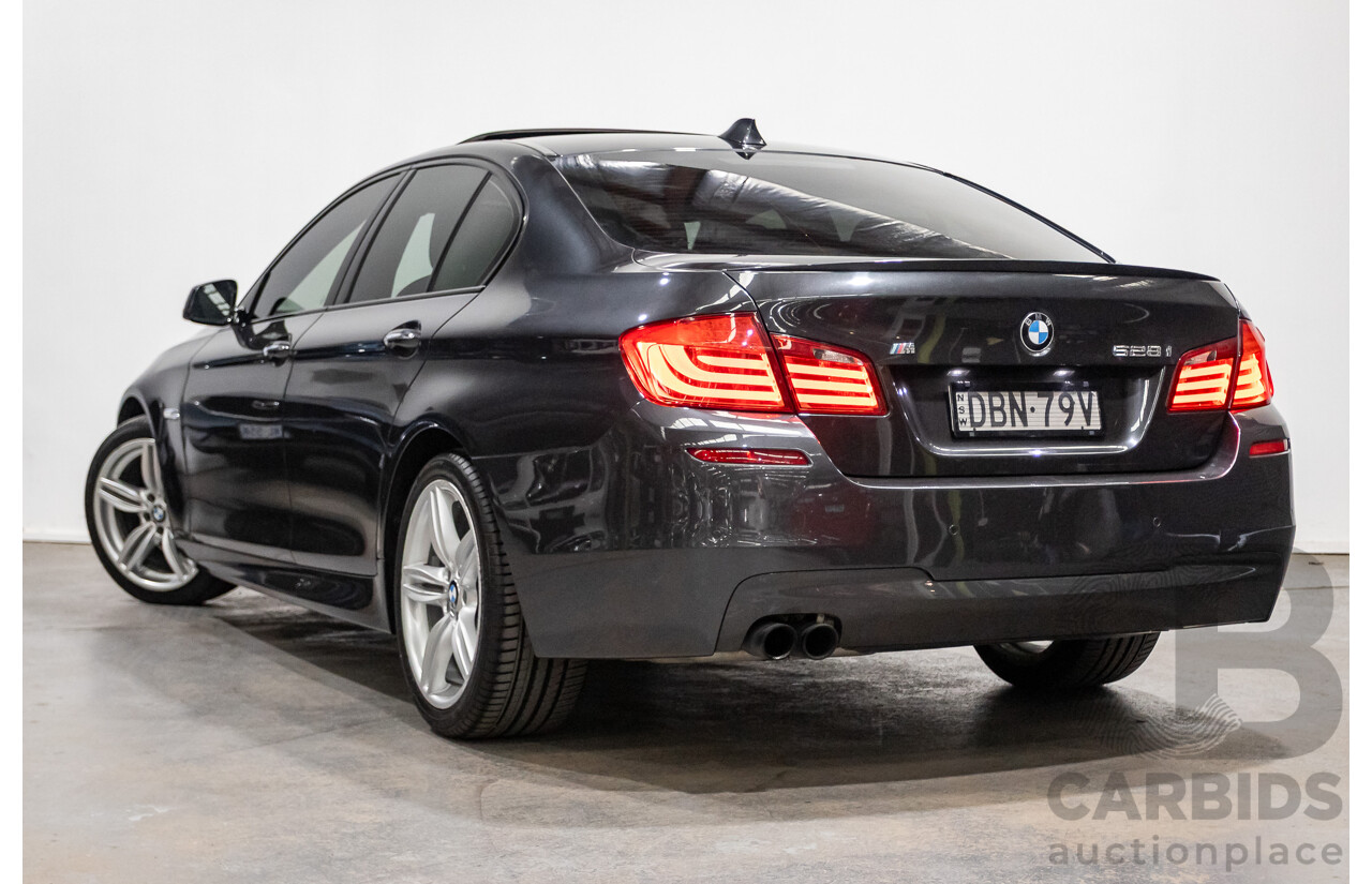 1/2013 BMW 528i F10 M-Sport Pack MY13 4d Sedan Sophisto Grey II Brilliant Effect Turbo 2.0L