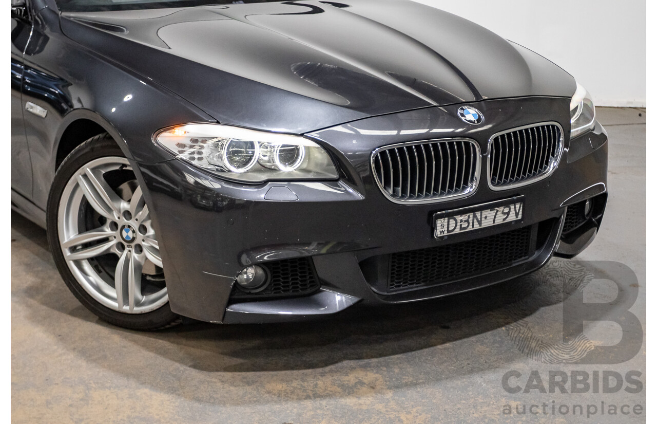 1/2013 BMW 528i F10 M-Sport Pack MY13 4d Sedan Sophisto Grey II Brilliant Effect Turbo 2.0L